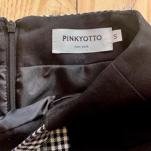 Pinkyotto Black And White Houndstooth - Picture 2 of 3
